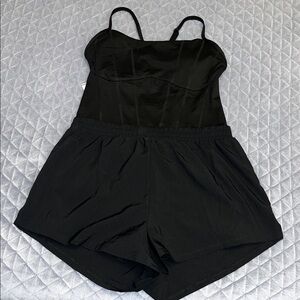 NYX Black Embroidered Top